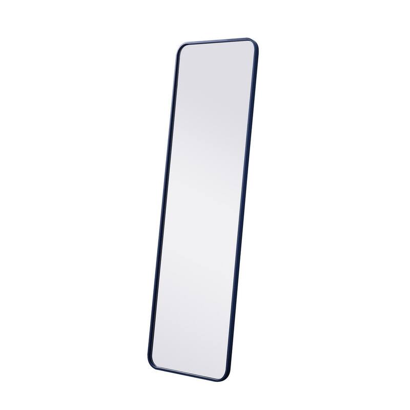 Ezra Soft Corner Metal Rectangular Mirror