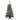3' Heavily Flocked Medium Pine Artificial Christmas Tree - Unlit - 3 Foot
