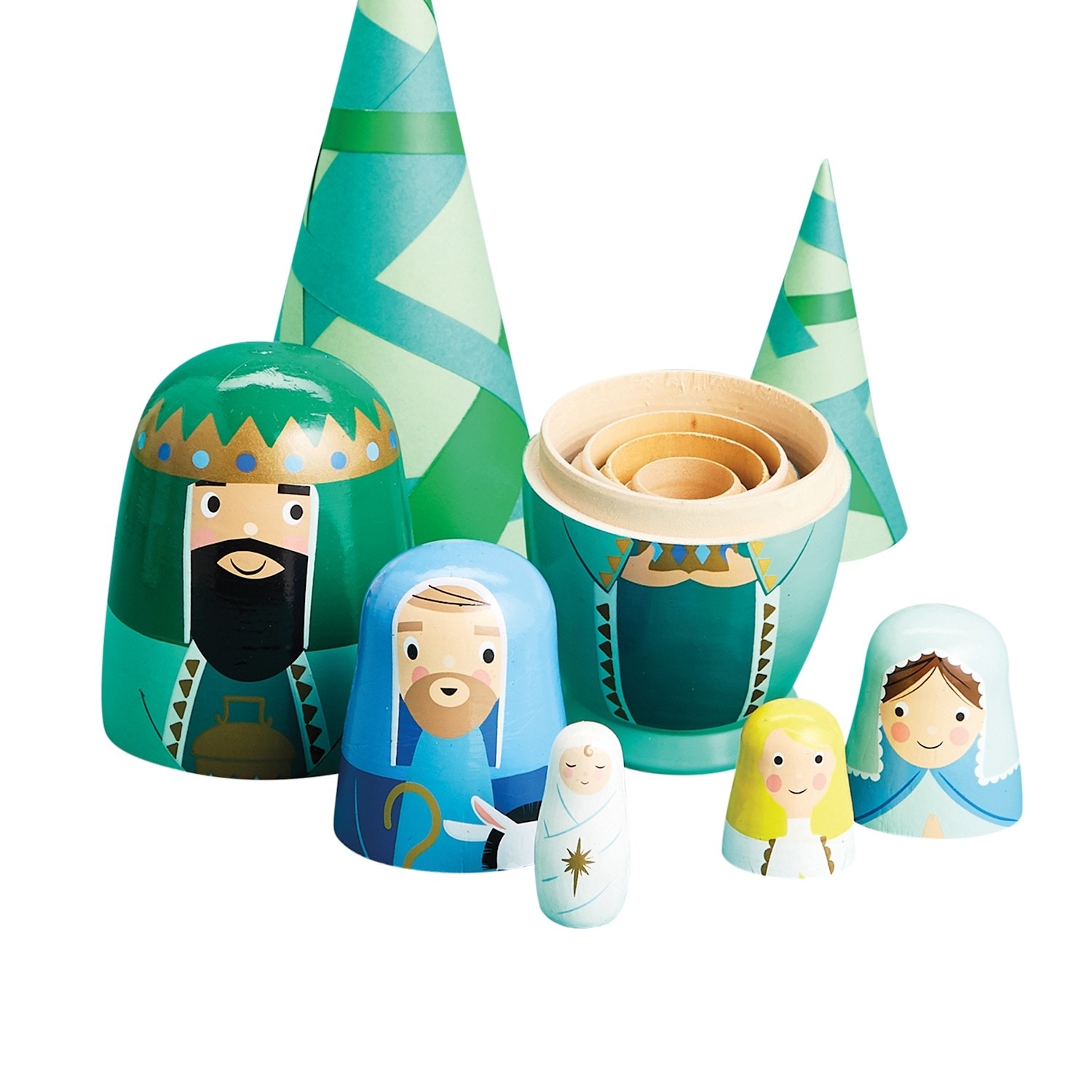 nativity russian dolls