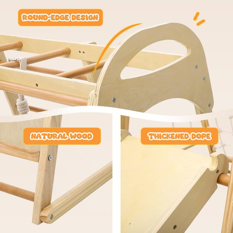 Gym Playset Climbing Structure for Climbing & Sliding for Boys and Girls