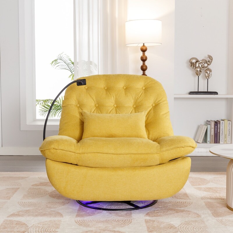 Swivel glider clearance accent chair homegoods