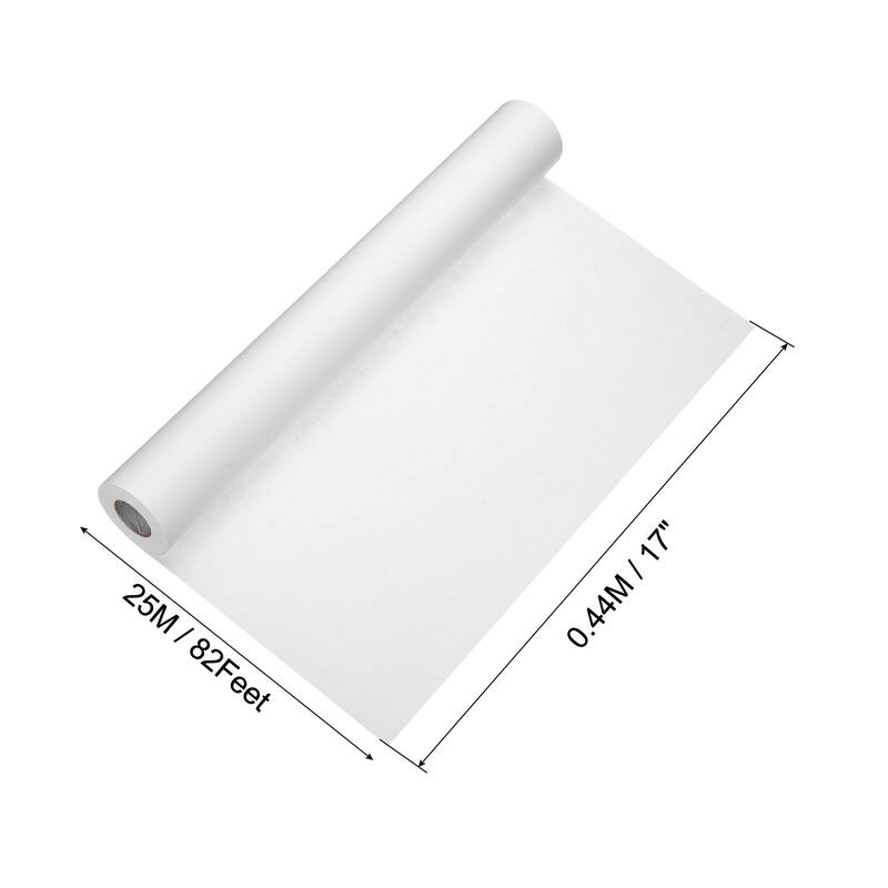 Art Easel Paper Roll，1 Pcs Wrapping Paper Art Craft, White