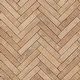 preview thumbnail 4 of 10, Galerie Wallcoverings Bricks and More Collection Herringbone Brick Matte Finish Vinyl on Non-woven Wallpaper Roll 33-feet long x 21-inches wide - Cream