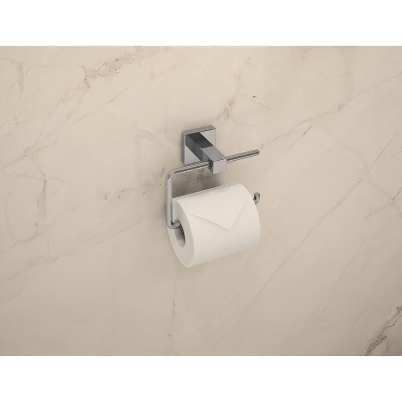 Symmons Duro Bathroom Hardware Set - Includes Towel Bar, Robe Hook,