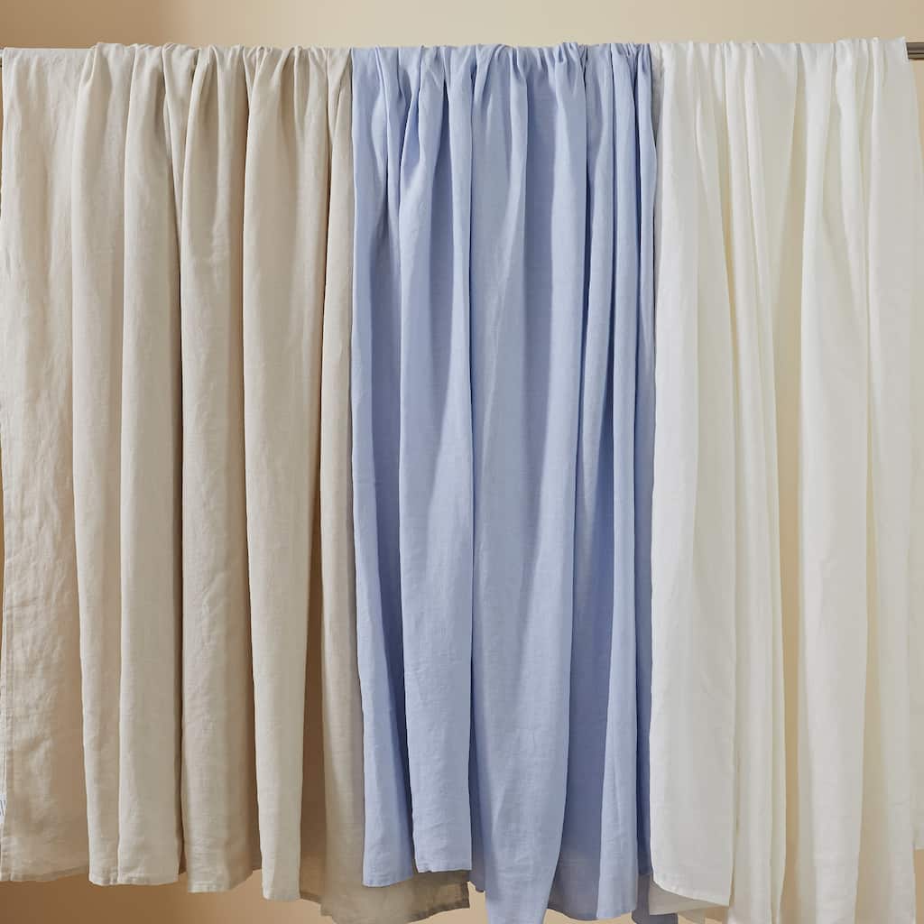 Belgian Linen Collection Sheet Set (3 Color - Blue/ Natural/ White)