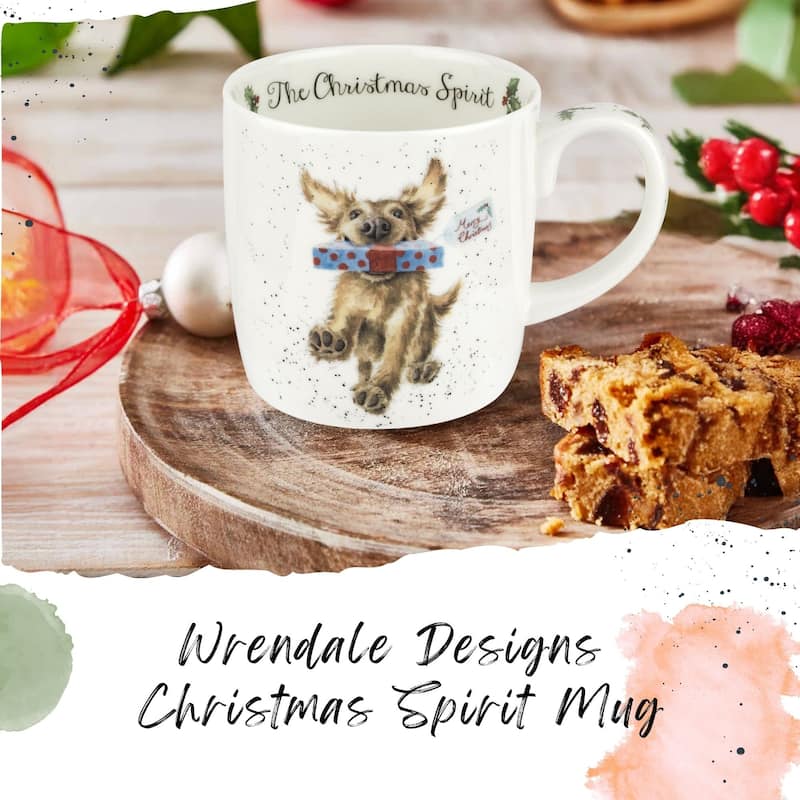 Royal Worcester Holiday Wrendale Designs 14 oz Mug