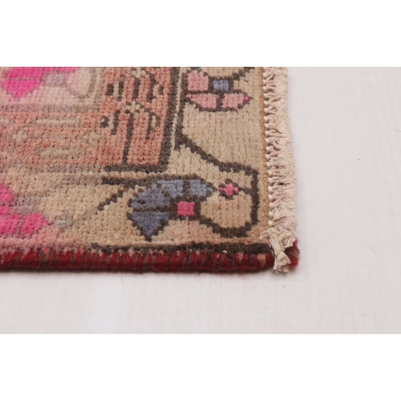 ECARPETGALLERY Hand-knotted Konya Anatolian Tan Wool Rug - 3'8 x 10'5