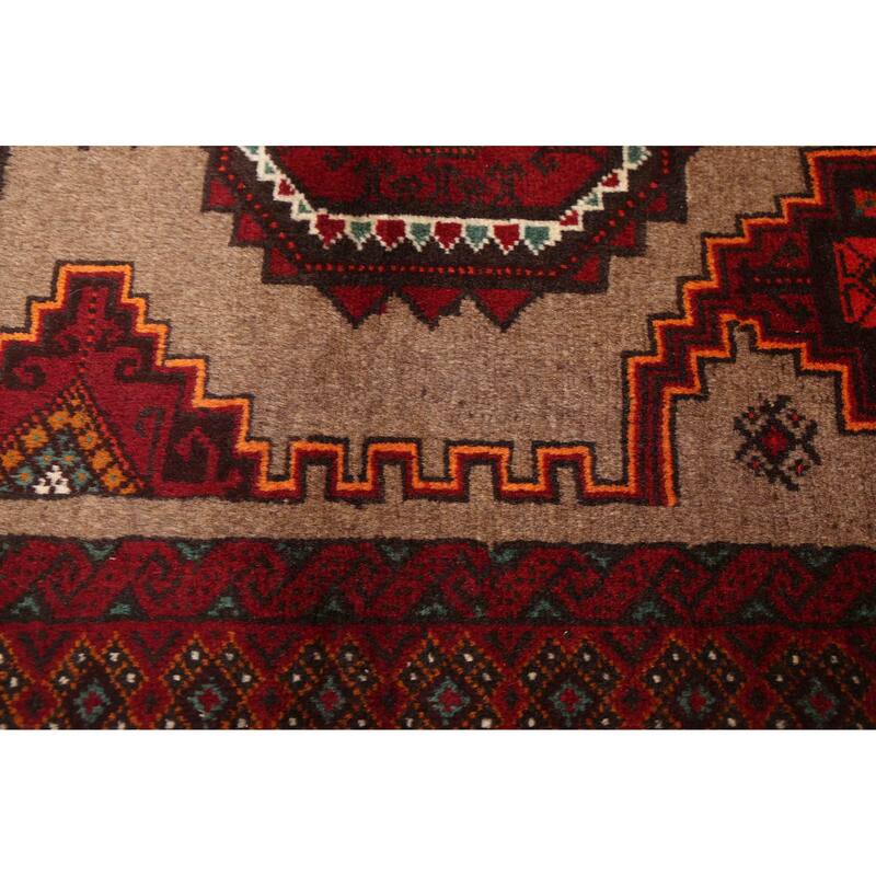 ECARPETGALLERY Hand-knotted Teimani Tan Wool Rug - 3'3 x 5'6