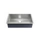 preview thumbnail 2 of 38, Tourner 27 x 19 Stainless Steel, Single Basin, Undermount Kitchen Sink