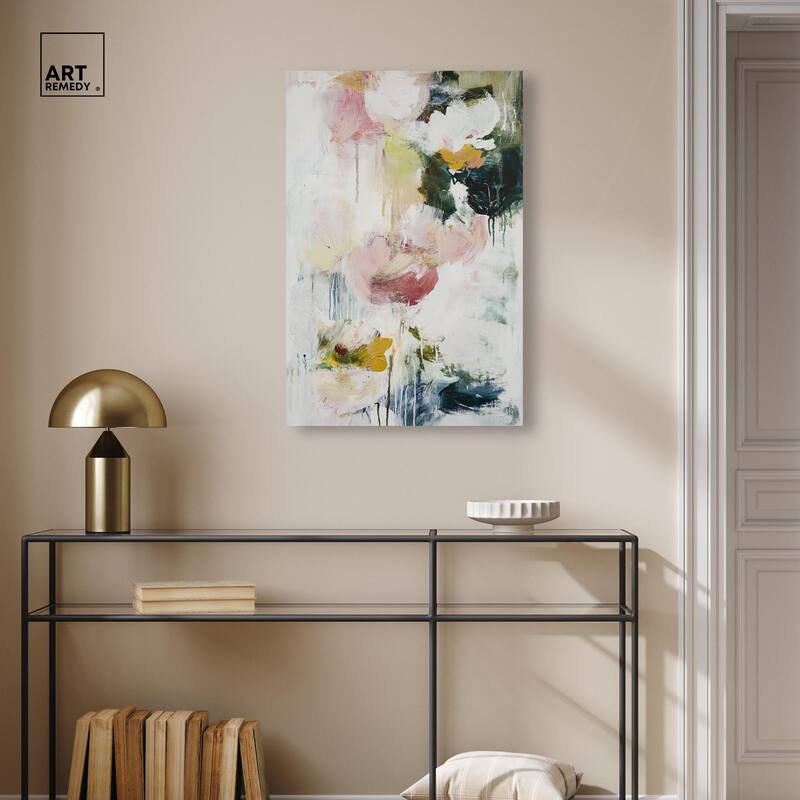 Dripping Colors IV Canvas by Art Remedy, Gallery Wrapped