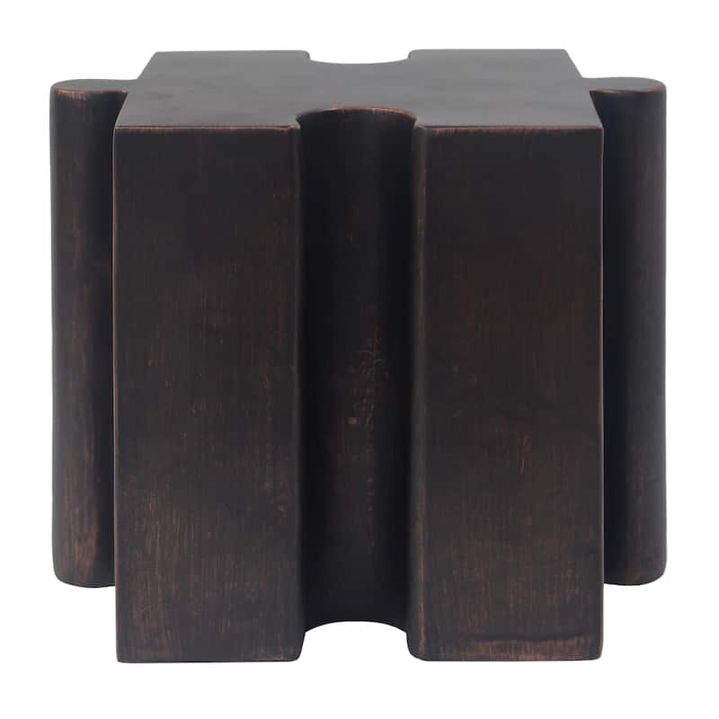Christopher Knight Home - Mandy Modern Outdoor Side Table with Modular Concave Edge Design