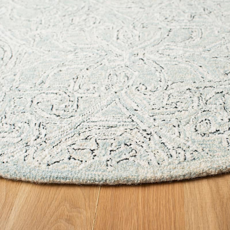 SAFAVIEH Handmade Micro-Loop Ildefonsa Wool Rug