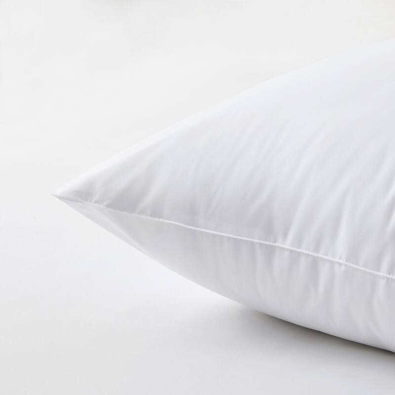 2 Pack Goose Feather Down & Alternative Pillows All Firmness Levels