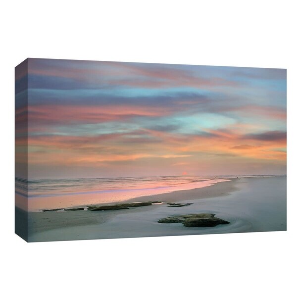 Ptm Images 9 148334 Ptm Canvas Collection 8 X 10 Sunset At Matanzas Beach Giclee Beaches Art Print On Canvas