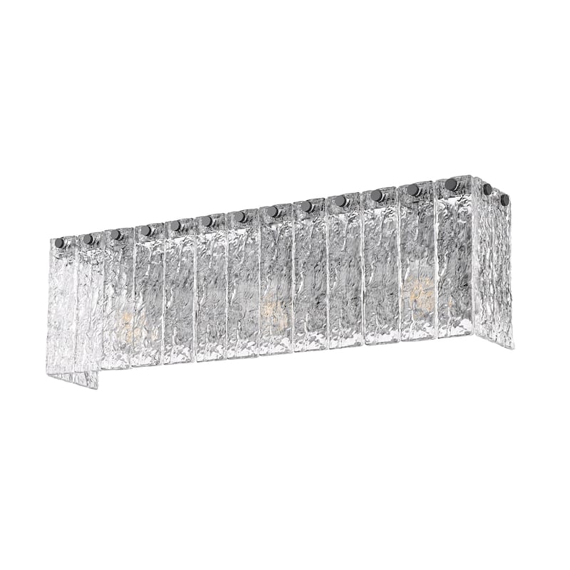Z-Lite Glacier 3 Light Vanity - Matte Black