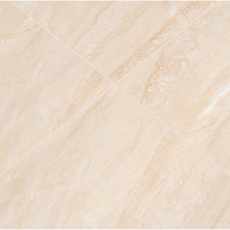 Ackland AKNPTAZI24X24P-CA Azira - 24" x 24" Porcelain Solid Floor Tile