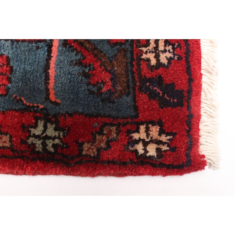 ECARPETGALLERY Hand-knotted Anadol Red Wool Rug - 4'7 x 8'2