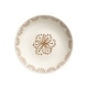 preview thumbnail 8 of 6, Sango Siterra Glazed Garden 4-Piece Speckled Stoneware Pasta Bowl Set- Wide Shallow Dinner Bowls with Hand-Painted Rustic Design