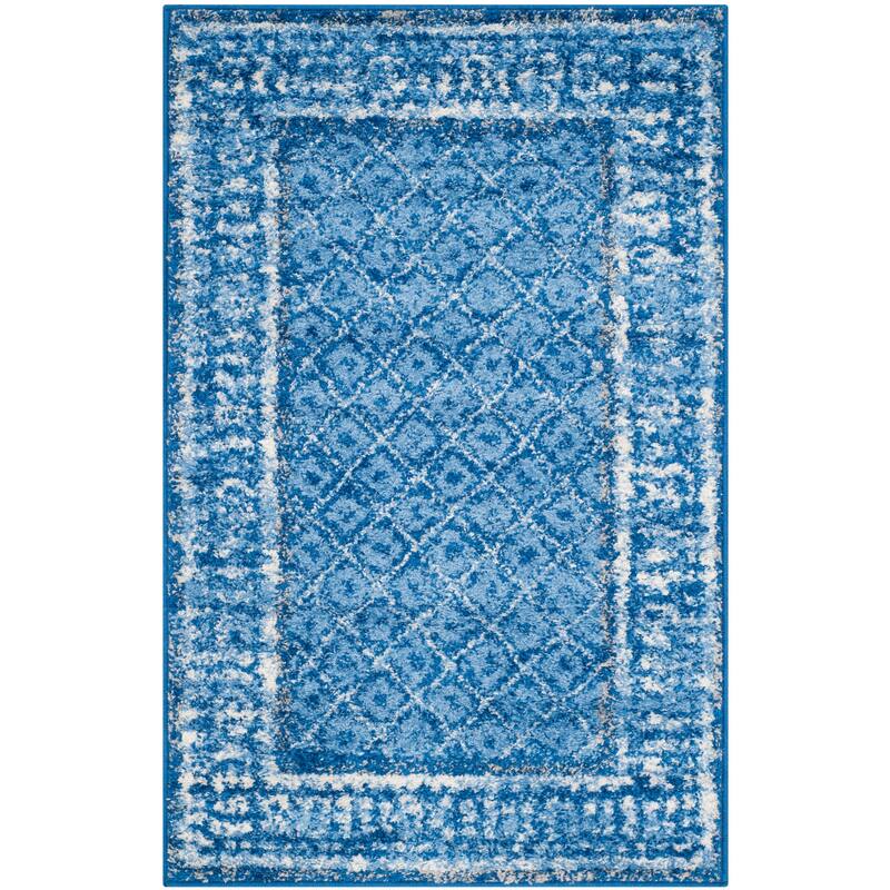 SAFAVIEH Adirondack Cass Distressed Rug - 2'6" x 4' - Light Blue/Dark Blue
