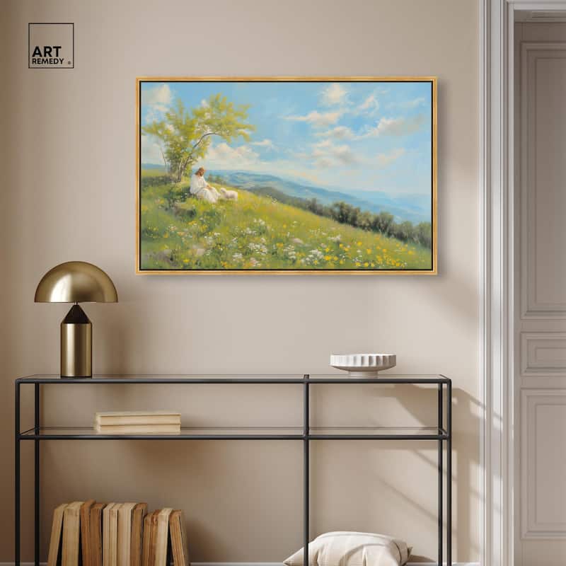 Pastoral Peace I Canvas by Art Remedy