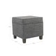 preview thumbnail 24 of 23, Carson Carrington Birkerod Square Lift-off Storage Ottoman