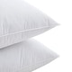 preview thumbnail 13 of 21, 2 Pack Hotel Quality Goose Feather Bed Pillows for Side & Back Sleepers