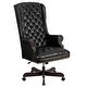 preview thumbnail 1 of 11, High Back Traditional Tufted LeatherSoft Executive Swivel Ergonomic Office Chair