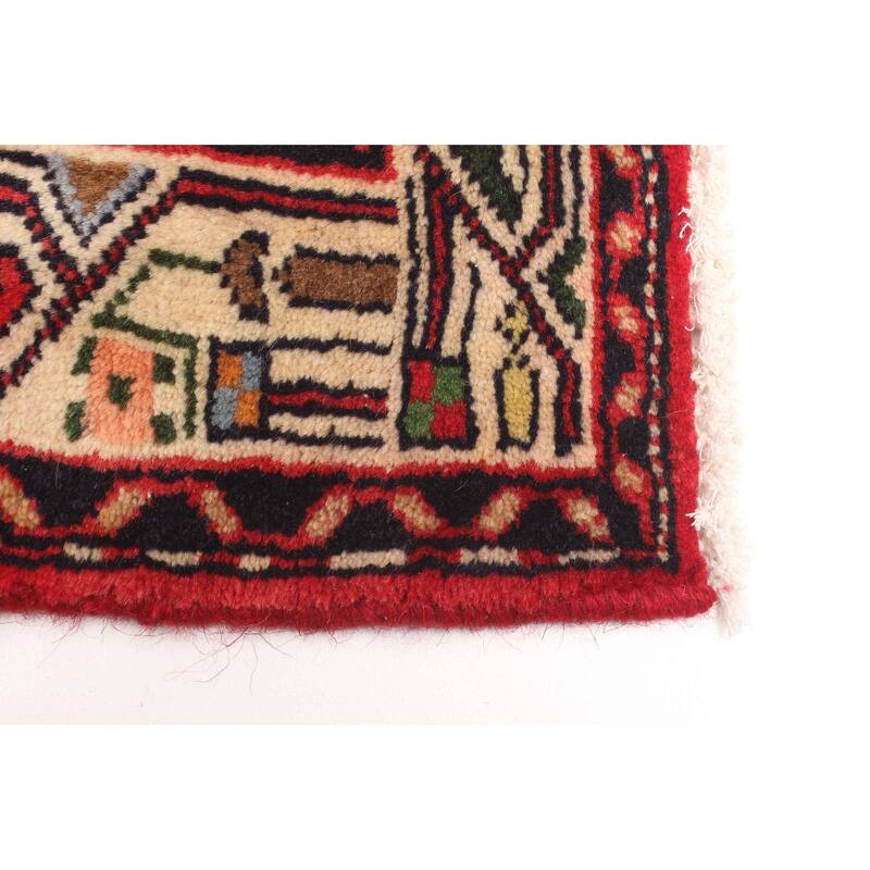 ECARPETGALLERY Hand-knotted Konya Anatolian Red Wool Rug - 2'8 x 9'6