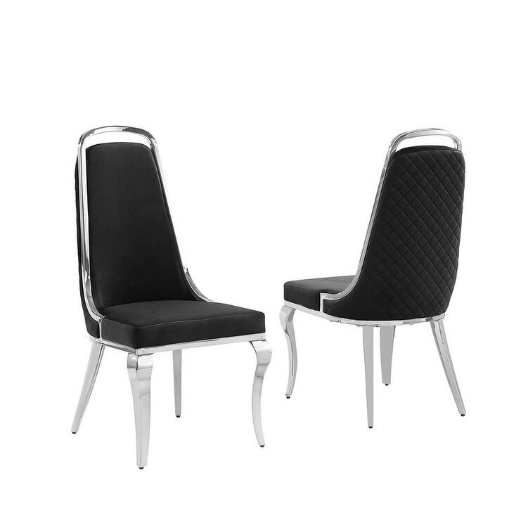 Best Quality Furniture D400/1-SC310-7 Dining Set with 78" 12mm Glass with Bevel