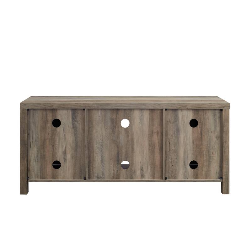 Middlebrook Firebranch 58-inch Barn Door TV Stand