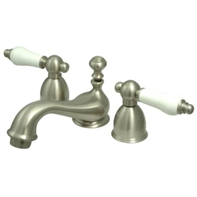 Kingston Brass Restoration 1.2 GPM Deck Mounted Widespread Bathroom
