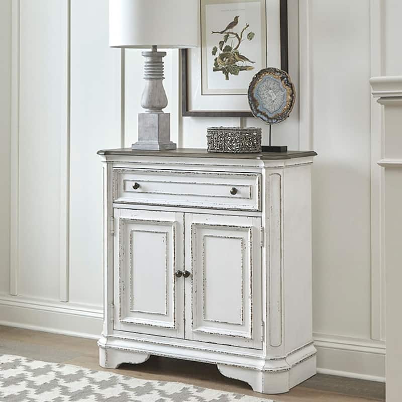 Liberty Furniture Magnolia Manor Accent Cabinet Buffet - Width 38" x Depth 15" x Height 38" - Width 38" x Depth 15" x Height 38"