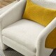 preview thumbnail 6 of 15, Mid Century Modern Armchair,Swivel Chair for Living Room, Bedroom - 30" x 29.5"
