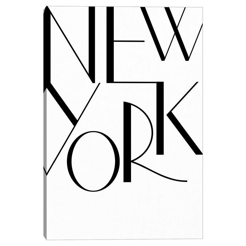 New York by Joni Whyte Canvas Art Print