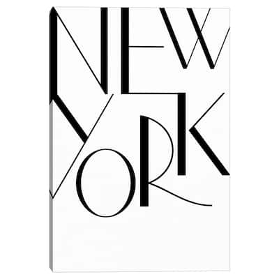 New York by Joni Whyte Canvas Art Print