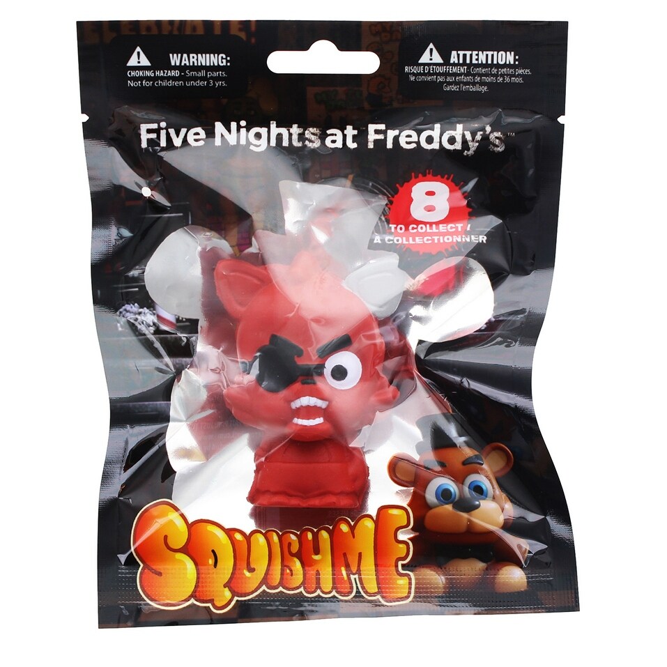 Shop Five Nights At Freddy S 3 Squishme Squeeze Toy Foxy Multi Overstock 21603367