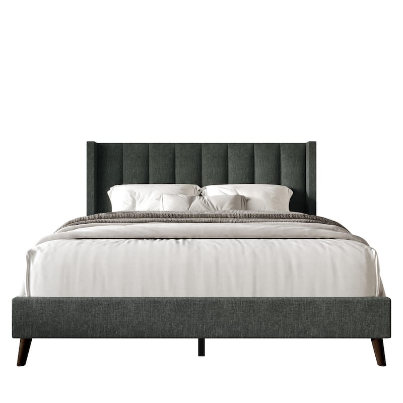 Clayfell Cranston Upholstered Panel Bed