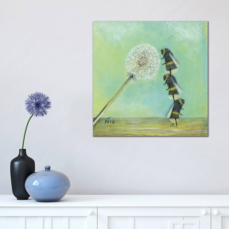 iCanvas "A Little Help From My Friends" by Neil Thompson Canvas Print - 18x18x1.5
