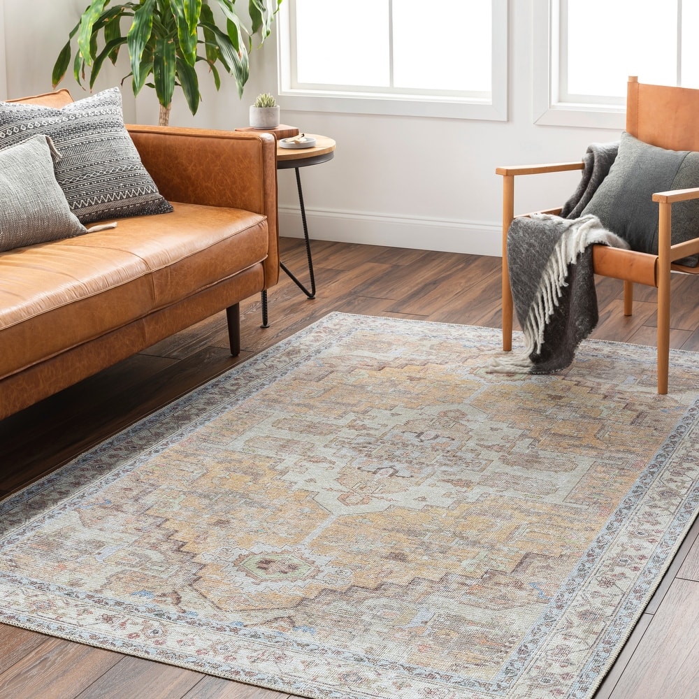 Livabliss Julienne Persian Printed Washable Area Rug