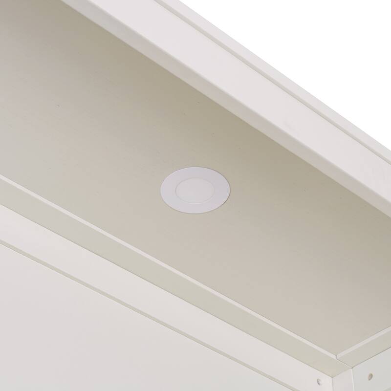 Queen Murphy Bed Cabinet with Fold-Down Desk, Power Hub & Mega Storage System by Harper&Bright Designs