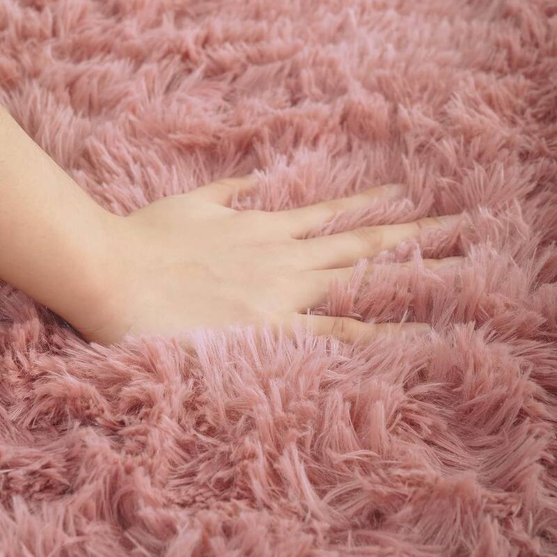 Large Shaggy Home Decor Carpets Fluffy Area Rugs for Living Room Bedroom