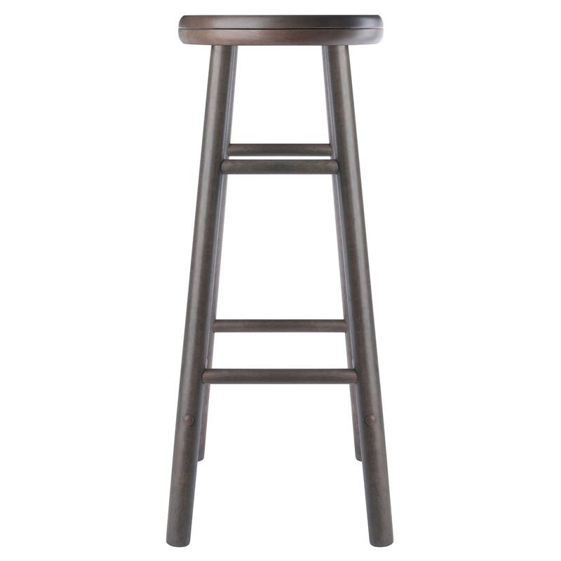 Swivel Seat Counter Stool Set - Oyster Gray - 30.25" - Set of 2