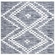 preview thumbnail 29 of 27, SAFAVIEH Alamo Nagehan Rustic Boho Rug 6'7" Square - Charcoal/Ivory - Square