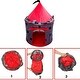 preview thumbnail 6 of 6, Portable Kids Castle Tent, Large Princess Tent