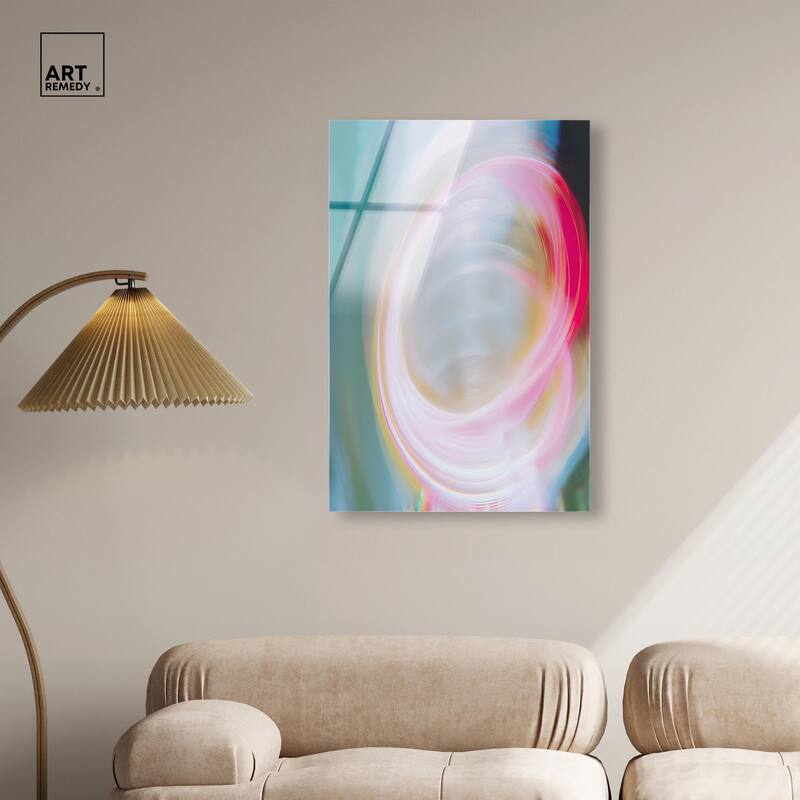 Swirling Light III Acrylic by Art Remedy, Ready to Hang