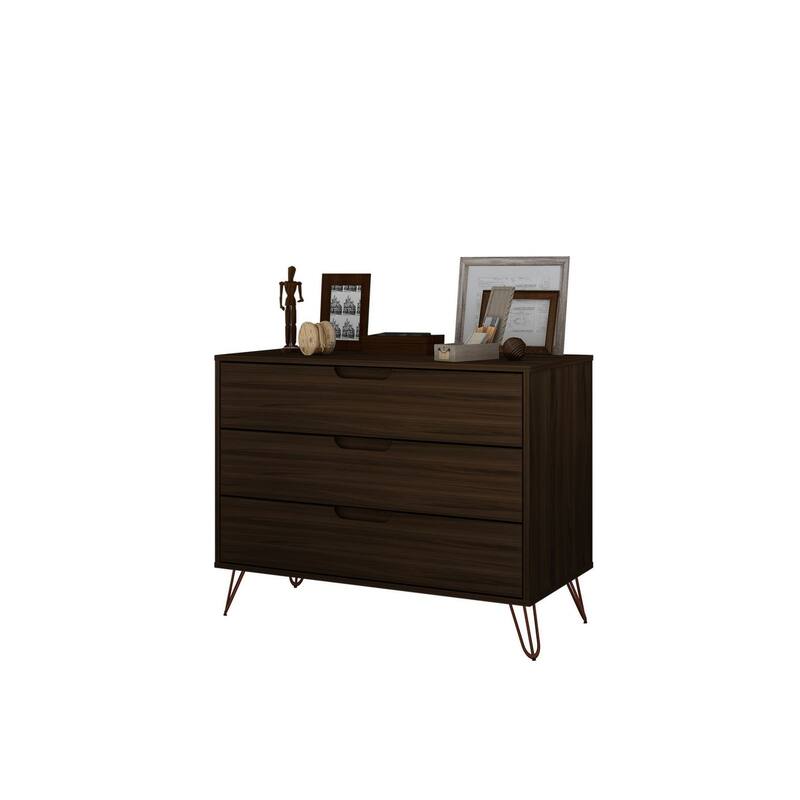 Bandene Mid-century Modern 3-drawer Dresser