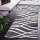 preview thumbnail 103 of 171, SAFAVIEH Adirondack Lelia Modern Abstract Distressed Rug 2'6" x 10' Runner - Charcoal/Ivory - Runner