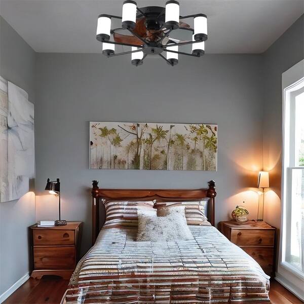 Dimmable LED Ceiling Fan Lights with Remote Control Bed Bath & Beyond 38414230