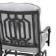 preview thumbnail 9 of 21, Patio Festival 4-Piece Outdoor Metal Sofa and Chair Set with Coffee Table