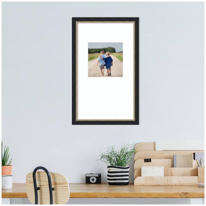 Kate and Laurel Belmont Black Photo Frame